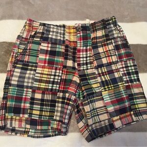 Ralph Lauren Kids Multicolor Plaid Shorts